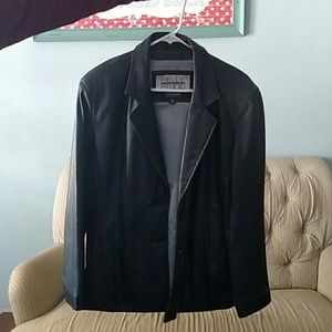 Pelle Studio black leather jacket